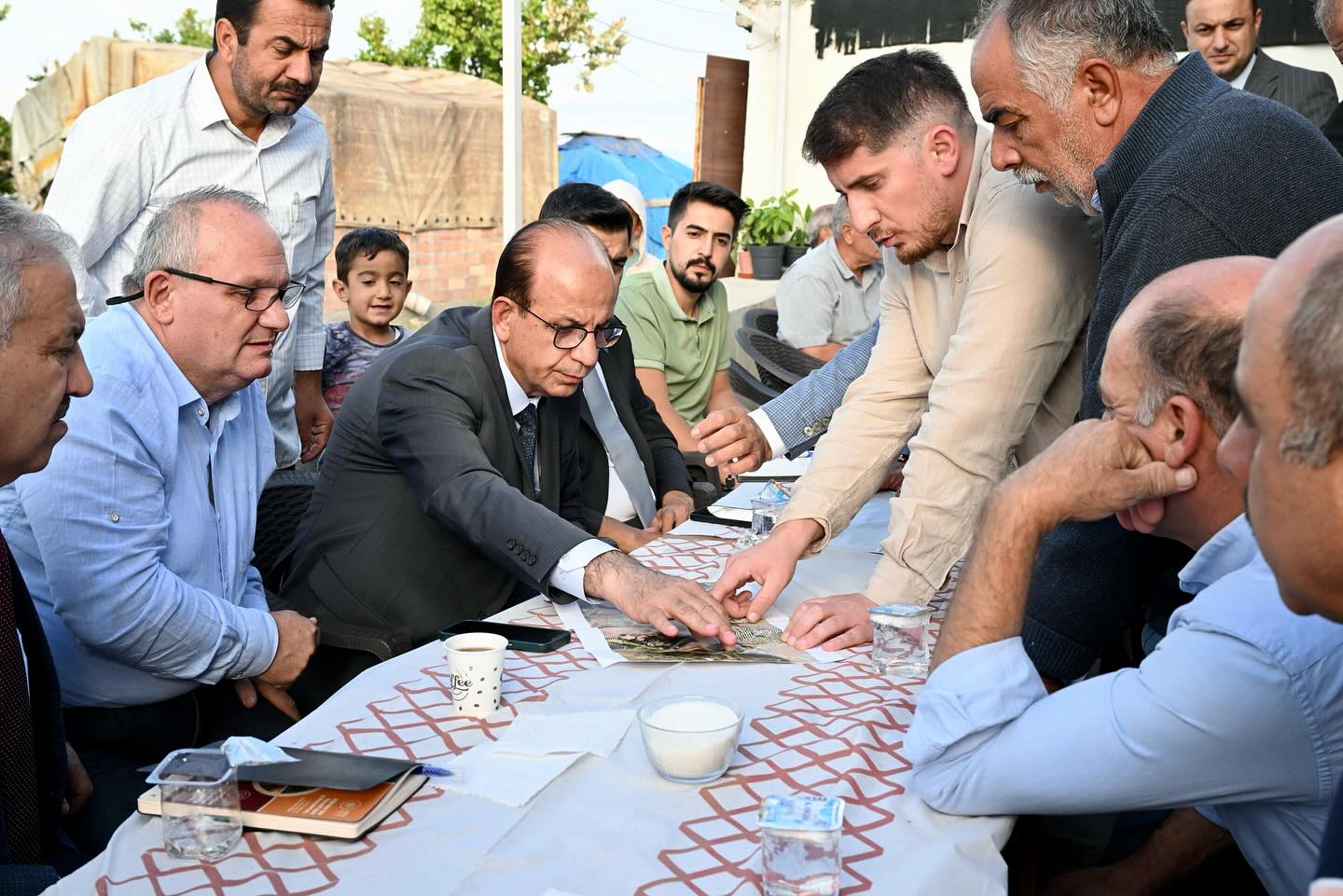 BAŞKAN GEÇİT, KAYNARCA UZUNOK’TA VATANDAŞLARLA BULUŞTU