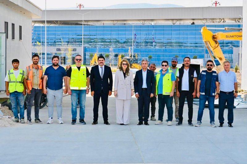 MİLLETVEKİLİ ÖLMEZTOPRAK’TAN HAVALİMANI İNCELEMESİ