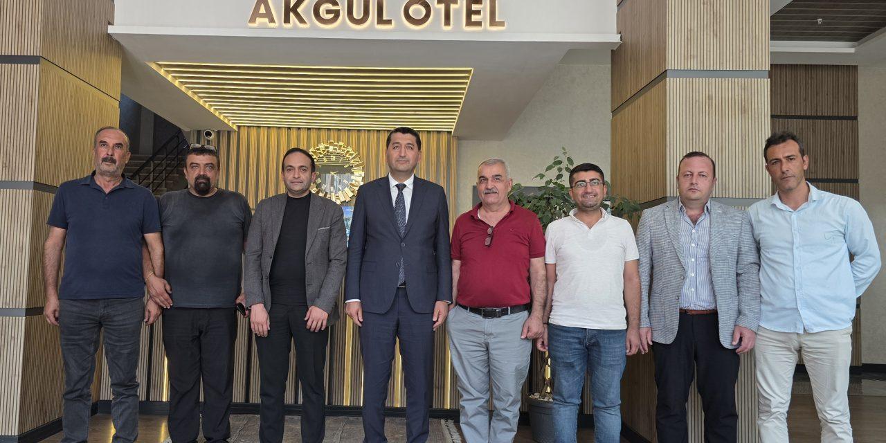 MTSO BAŞKAN ADAYI MAHMUT BOYRAZ’DAN AKGÜL OTEL’E ZİYARET 