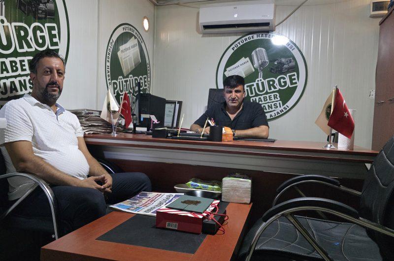 İŞ İNSANI HARUN PAŞAHAN’DAN PÜTÜRGE HABER AJANSI’NA ZİYARET 