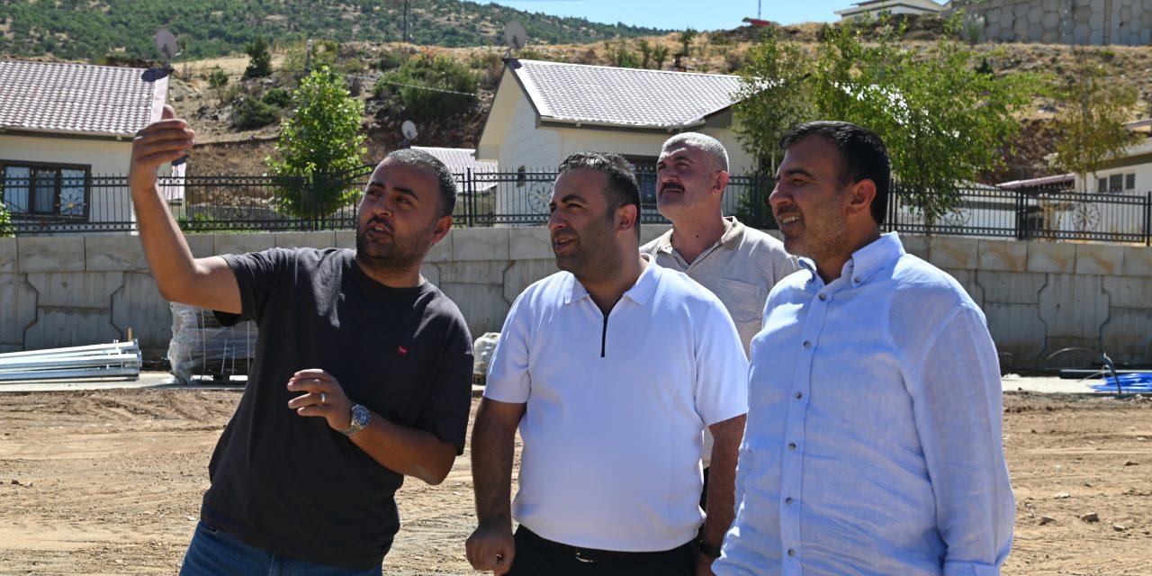 BAŞKAN SÜLÜK, DEVAM EDEN PROJELERİ YERİNDE İNCELEDİ 