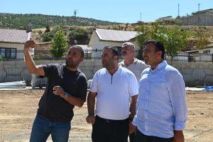 BAŞKAN SÜLÜK, DEVAM EDEN PROJELERİ YERİNDE İNCELEDİ 