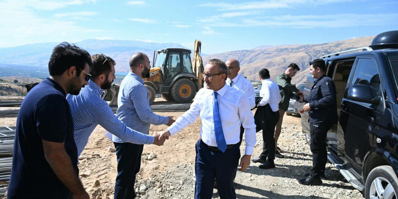Vali Seddar Yavuz, Doğanyol’da Bir Dizi Ziyaret ve İncelemelerde Bulundu