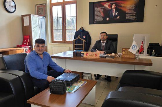 PÜTÜRGE MÜFTÜSÜ DAVUT KUŞ’A PÜTÜRGE HABER AJANSI’NDAN HAYIRLI OLSUN ZİYARETİ 