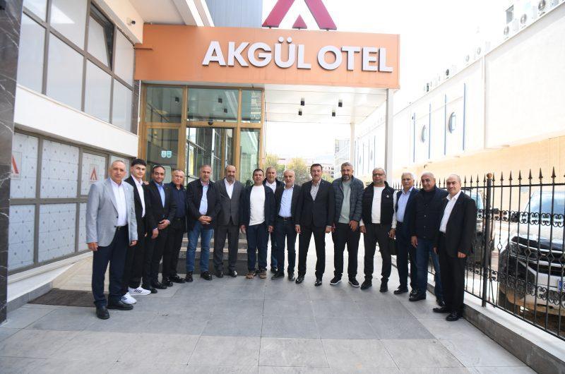MİLLETVEKİLİ BÜLENT TÜFENKCİ PİYAD YÖNETİMİ’YLE AKGÜL OTEL’DE BİR ARAYA GELDİ 