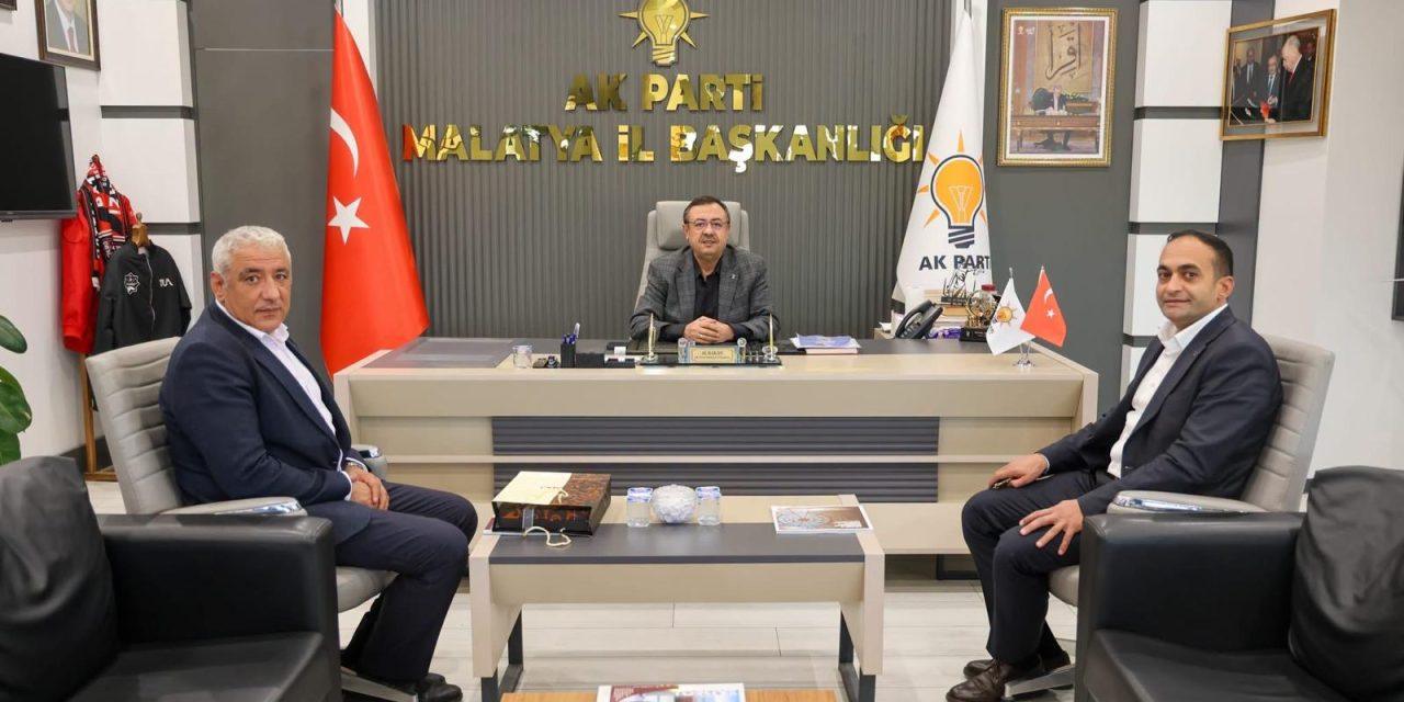İŞ İNSANI MEHMET AKAY’DAN, BAŞKAN ALİ BAKAN’A ZİYARET 