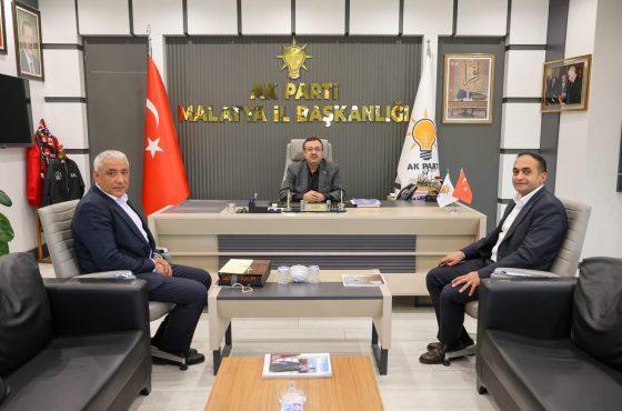 İŞ İNSANI MEHMET AKAY’DAN, BAŞKAN ALİ BAKAN’A ZİYARET 