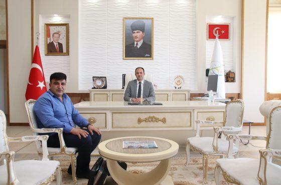 KAYMAKAM ÖZTÜRK’E PÜTÜRGE HABER AJANSI’NDAN HAYIRLI OLSUN ZİYARETİ 