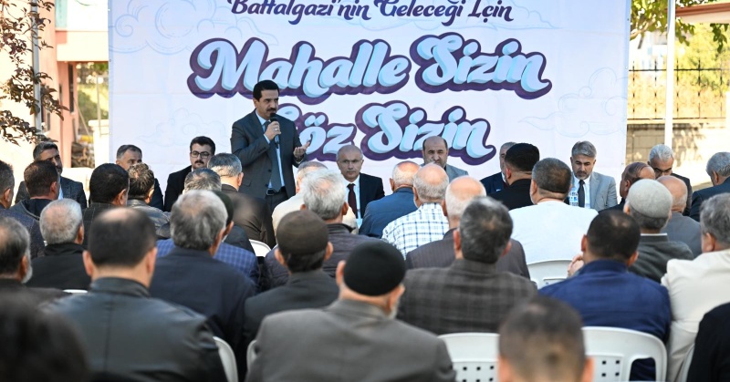 “Mahalle Sizin, Söz Sizin” Programıyla Sorunlara Yerinde Çözüm