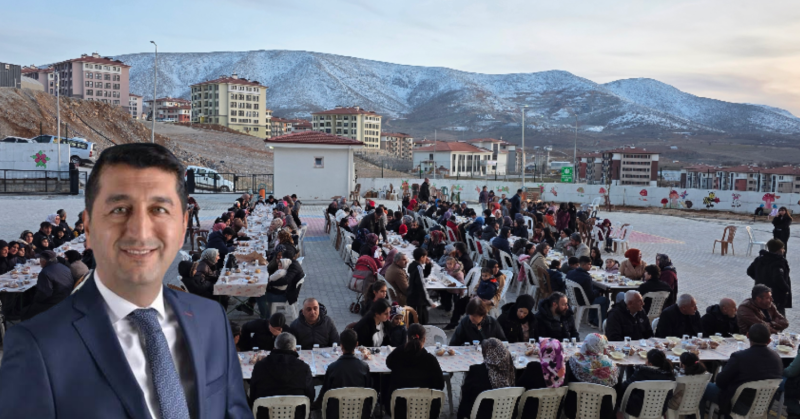 İŞ ADAMI MAHMUT BOYRAZ İKİ FARKLI NOKTADA BİNLERCE DEPREMZEDE’YE İFTAR YEMEĞİ VERDİ 